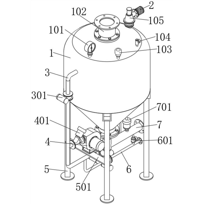 Yinchi Ruaj Ntseg Patent rau Txoj Kev Nruam Txuas Txuas Pneumatic Pump