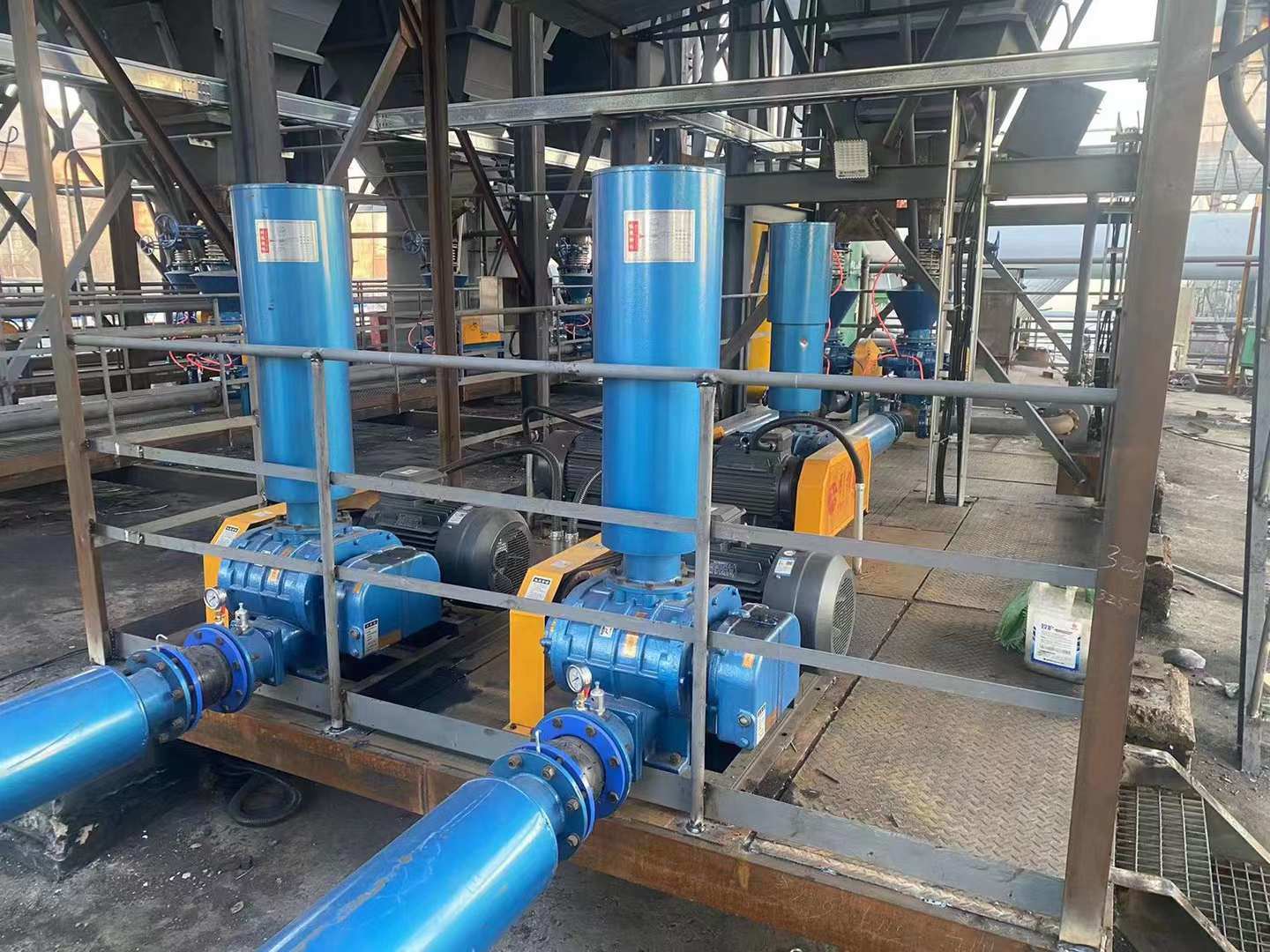 Plua plav Particles Pneumatic Conveying Equipment rau Cov Khoom Siv Tau Zoo